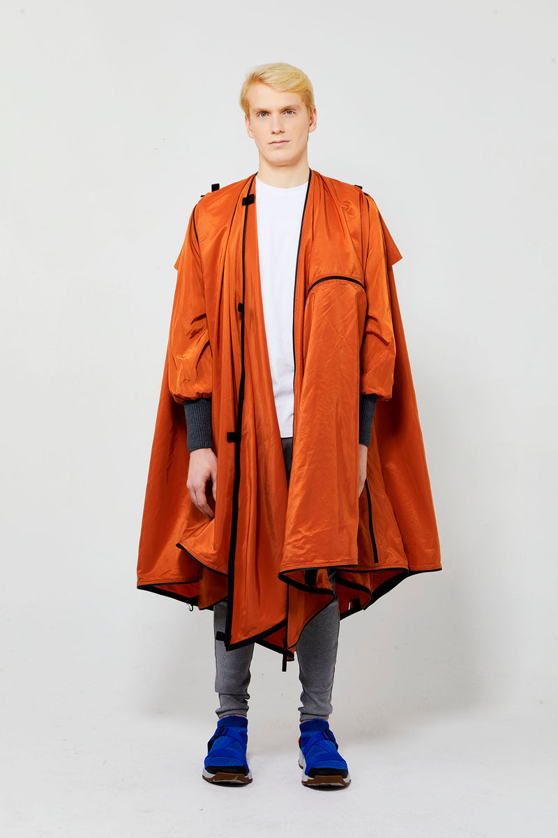 ella selectshop tent trench coat-